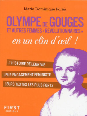 cover image of Petit Livre Olympe de Gouges et les femmes de la révolution en un clin d'oeil